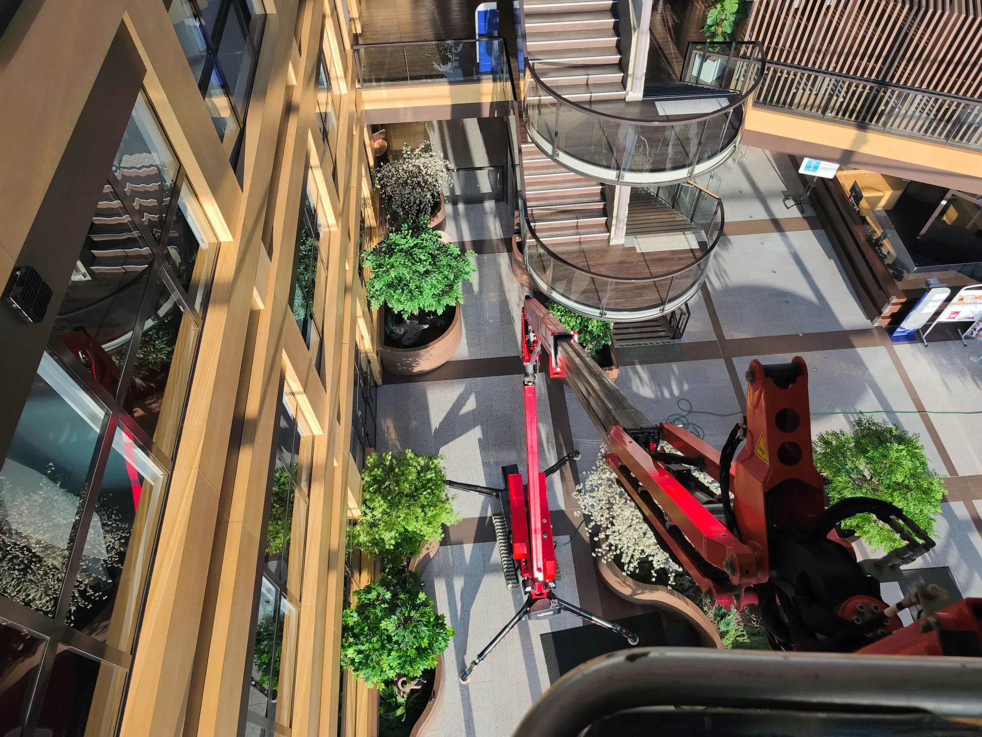 Travaux sur nacelle 10