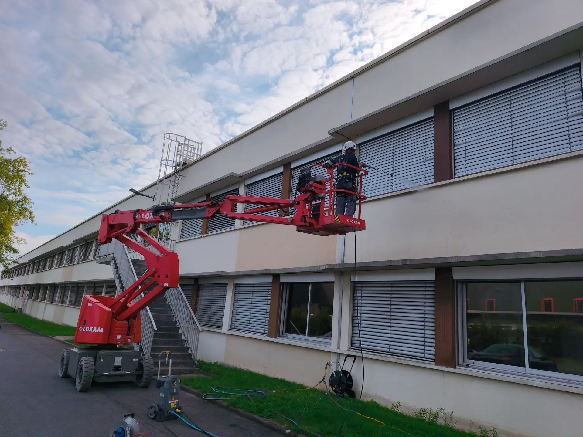 Travaux sur nacelle 2