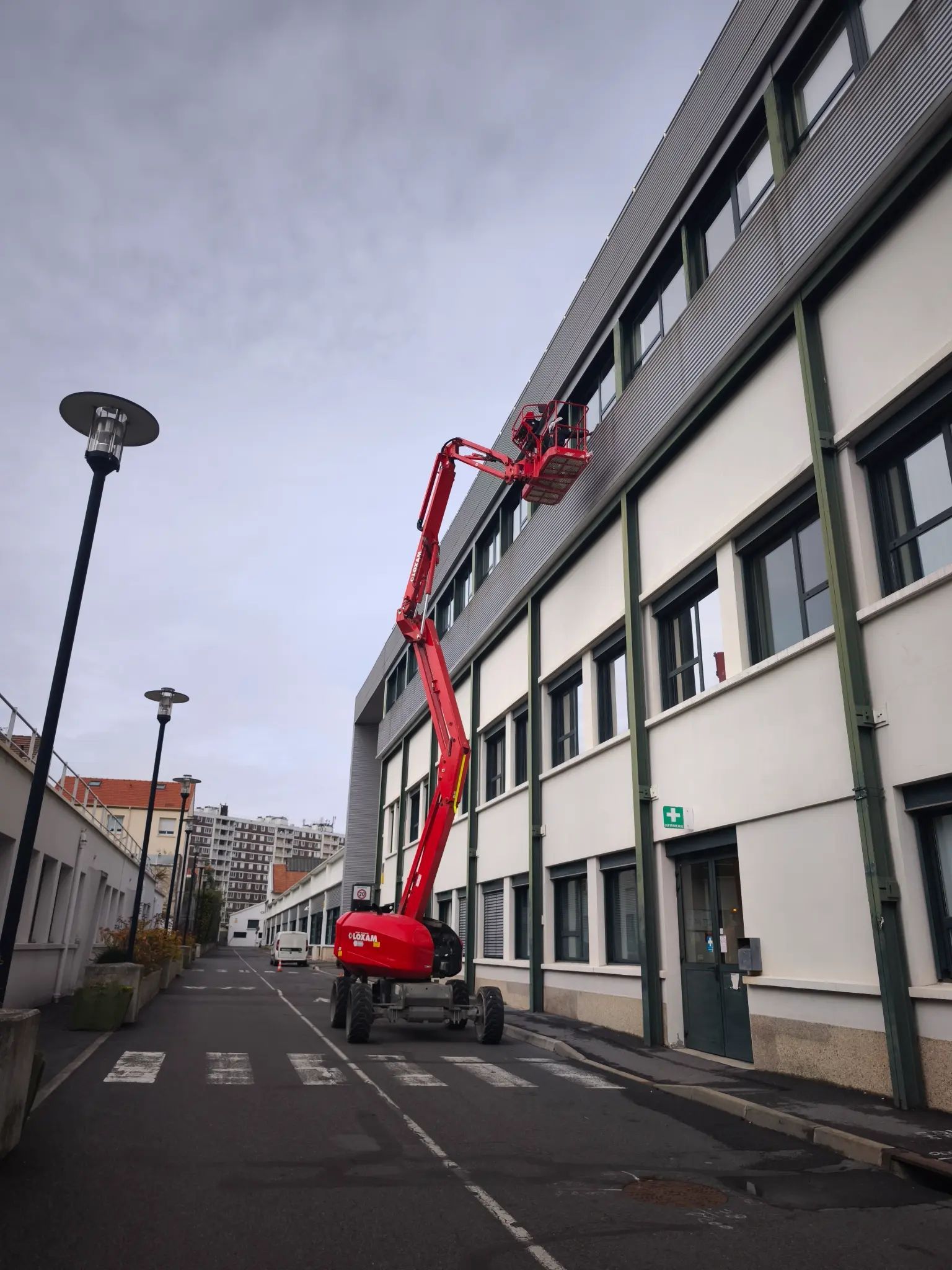 Travaux sur nacelle 3