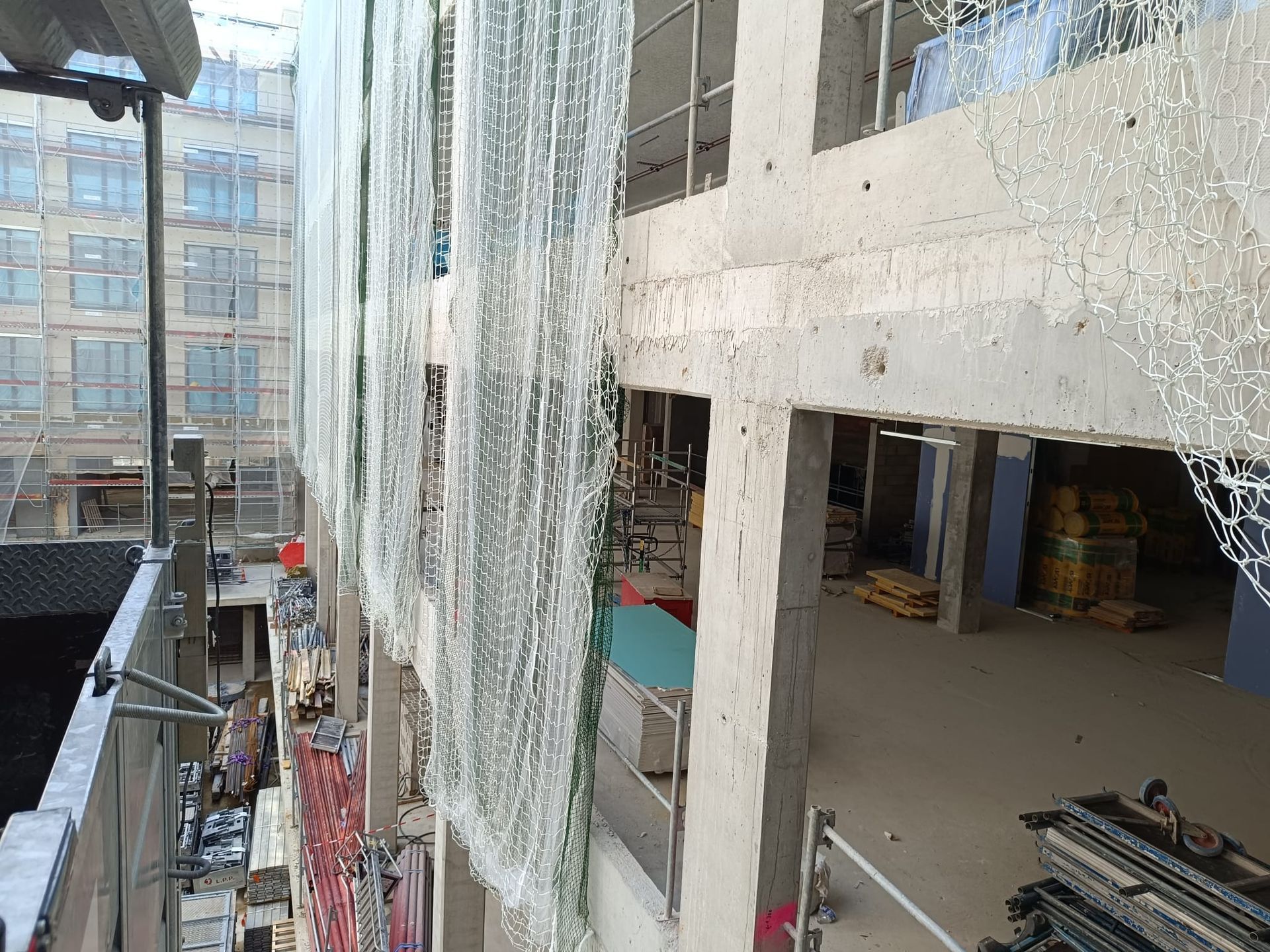 Filet anti-chute vertical