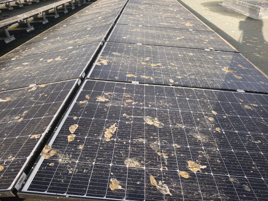 Accumulation de saletés